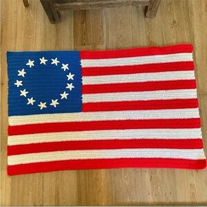 Vintage Hand Made Woven Tapestry